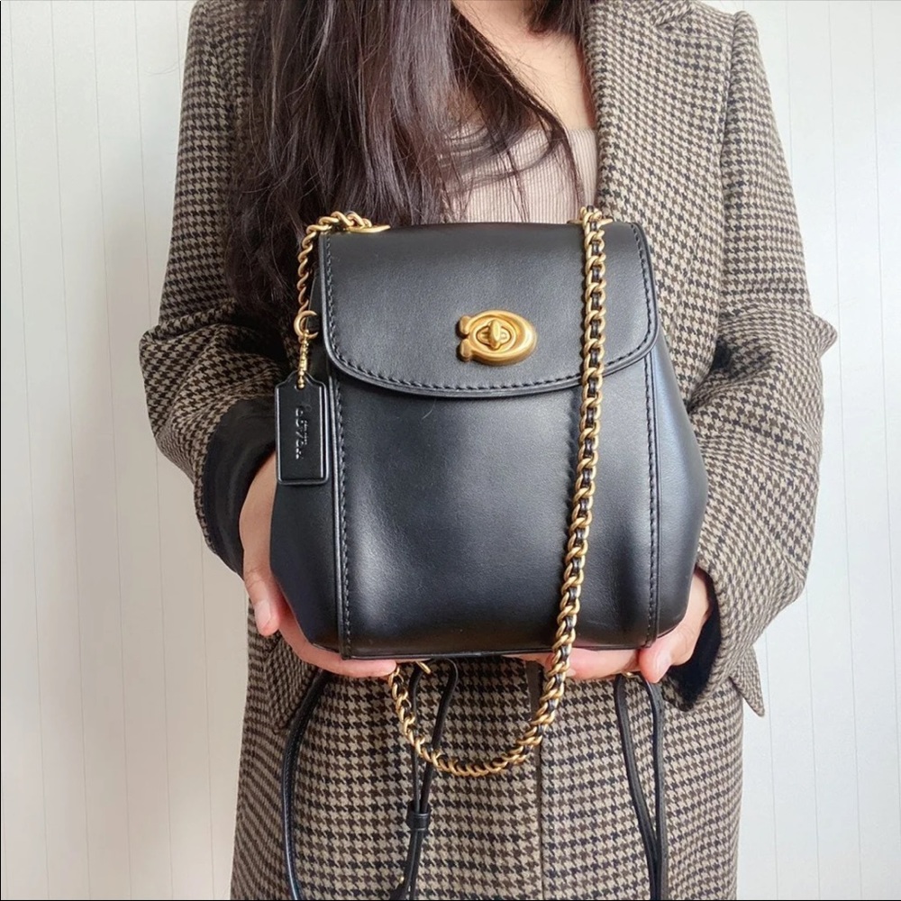 coach parker turnlock backpack